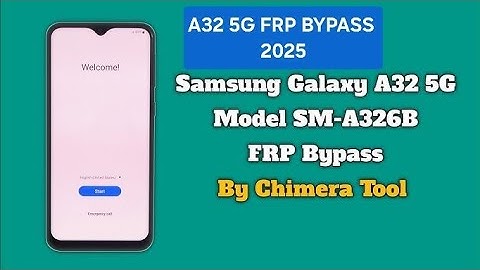 Samsung Galaxy A32 5G FRP Bypass unlock Tool A326B FRP Google 2025 frp bypass unlock tool very easy