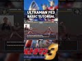 TUTORIAL UFE 3 | ULTRAMAN FIGHTING EVOLUTION 3 PS2 #ultraman #ufe3