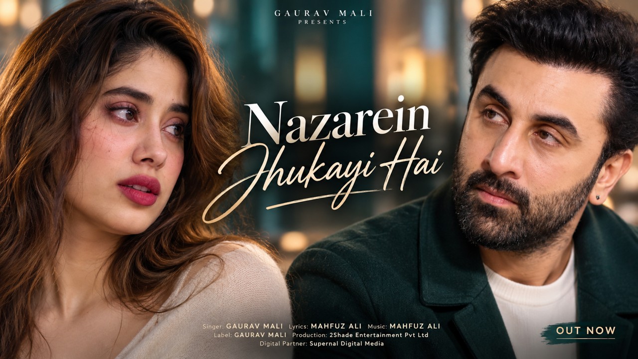 New Song 2026 | New Hindi Song | Nazarein Jhukayi Hai | Ranbir Kapoor | Janhvi Kapoor | New Song