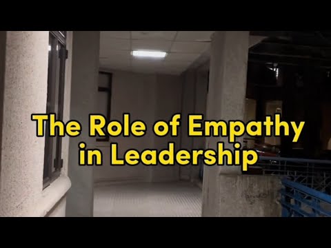 CCLM2020 The Role of Empathy in Leadership - YouTube