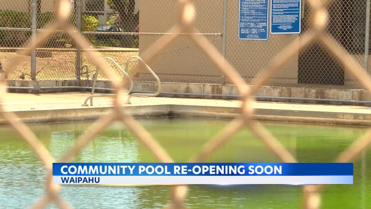 After 5 years, Waipahu residents eagerly await swimming pool re-opening ...