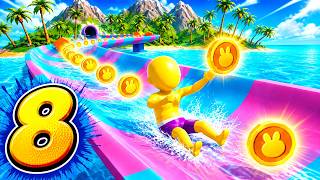 AquaPark.io Gameplay Part 8 🌊🔥 | Crazy Water Slide Race & Epic Adventure! screenshot 3