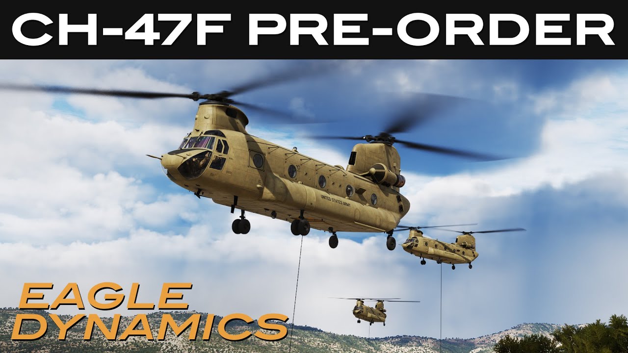 DCS CH 47F  Pre Order Video