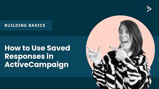 How to build "Saved Response" 1to1 email templates in your ActiveCampaign Deals CRM