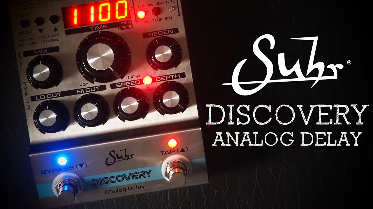 Suhr Discovery アナログディレイ ギターエフェクター Discovery | Suhr.com