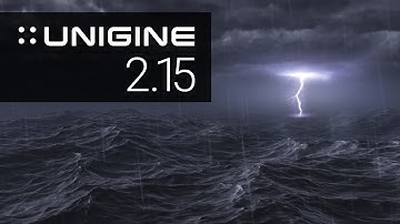 UNIGINE Engine 2.15: Visual Node Graphs, New Water, Weather System, Editor Plugins, Mars Demo