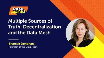 [TEASER] Decentralization & the Data Mesh with Zhamak Dehghani, Data Mesh Creator | Data Radicals