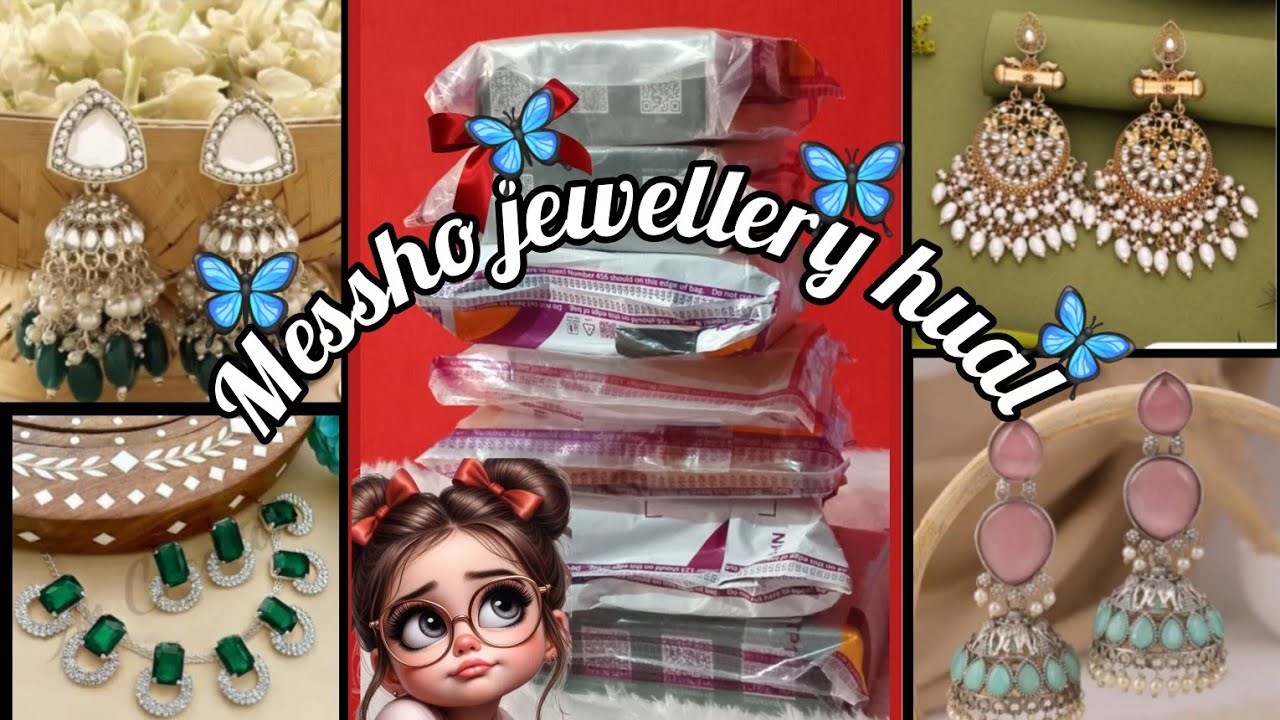 Messho Earrings Haul 😍 Under ₹199 | Affordable Jewellery Collection