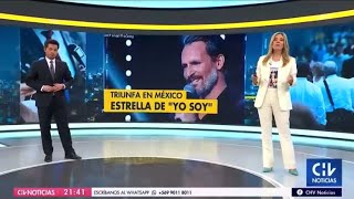 CHV noticias habla de Paulo Rojas y su imitación en El Retador de Televisa