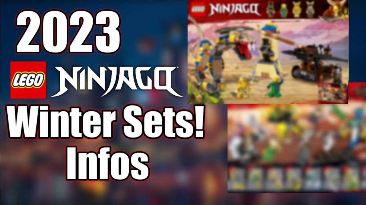 LEGO Ninjago 2023 Winter Sets! LEGO Ninjago Neue Set leaks / Infos