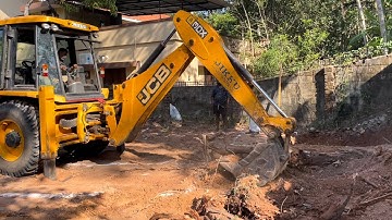 Jcb 3dx trying to pulling out hard tree root #jcb #jcb3dx #jcbcartoon #jcbbackhoes #jcbpower #jcb4dx