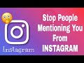 Stop someone mentioning you on INSTAGRAM.😱 [Subtitles]  THETECHNICALGIRL