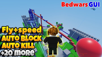 Unpatched gui for roblox bedwars! Actually OP, auto kill, fly+speed (2021 pastebin)