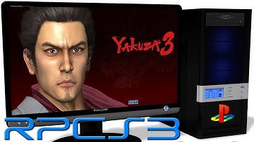 RPCS3 0.0.3 PS3 Emulator - Yakuza 3 (2009) DEMO. Ingame. LLVM Vulkan (Auto LLE) #1