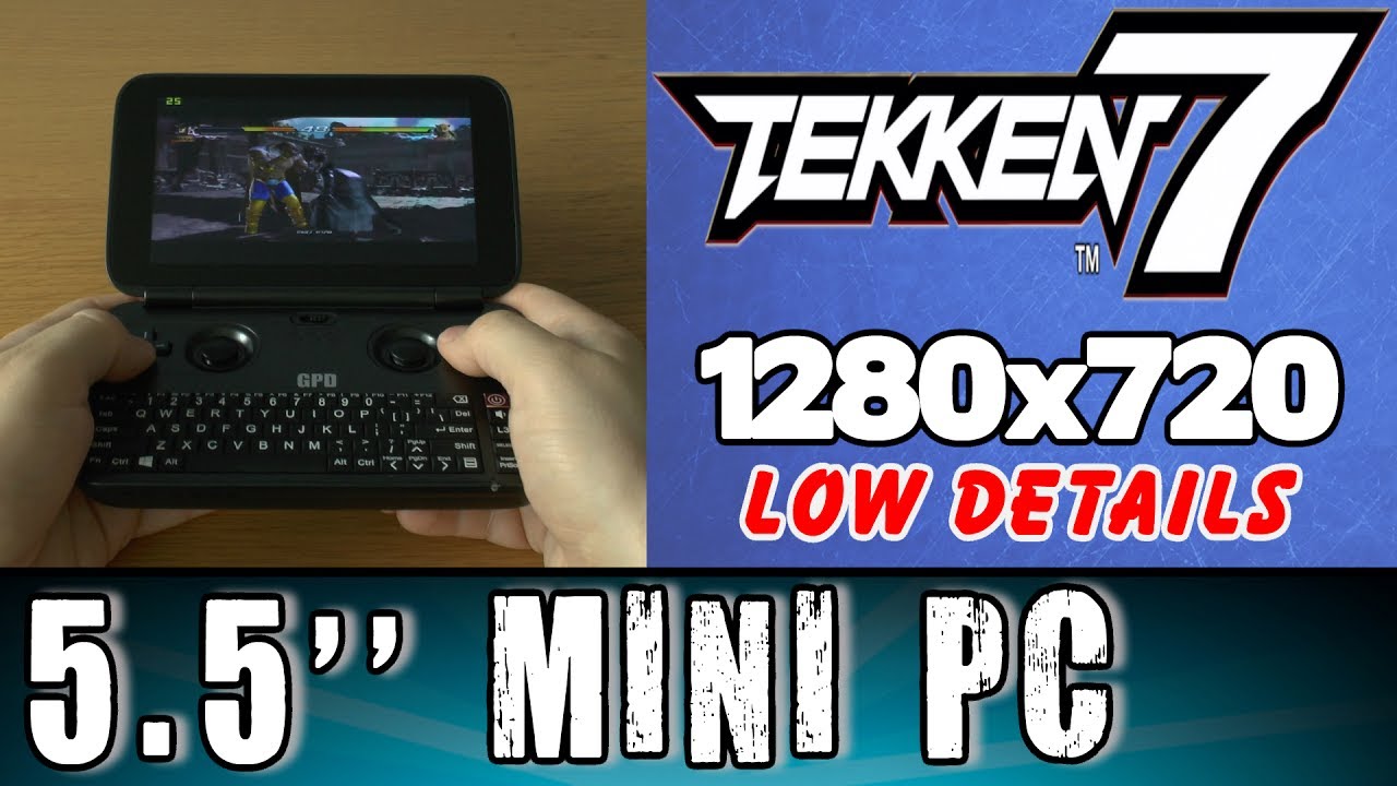 5.5'' GPD Win Tekken 7 (PC) Intel x7 Z8700 HD Graphics Handheld