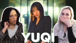 COUPLE REACTS TO 우기 YUQI SOLOS | Giant, Bonnie & Clyde