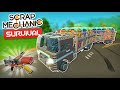 Unlocking the Spud Shotgun with a Double Shipment of Crates! - Scrap Mechanic Survival Mode #20