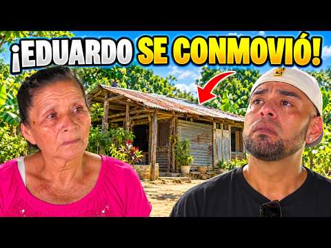 Eduardo casi llora al ver la casa de Niña Ana y le promete mejorar su Casa