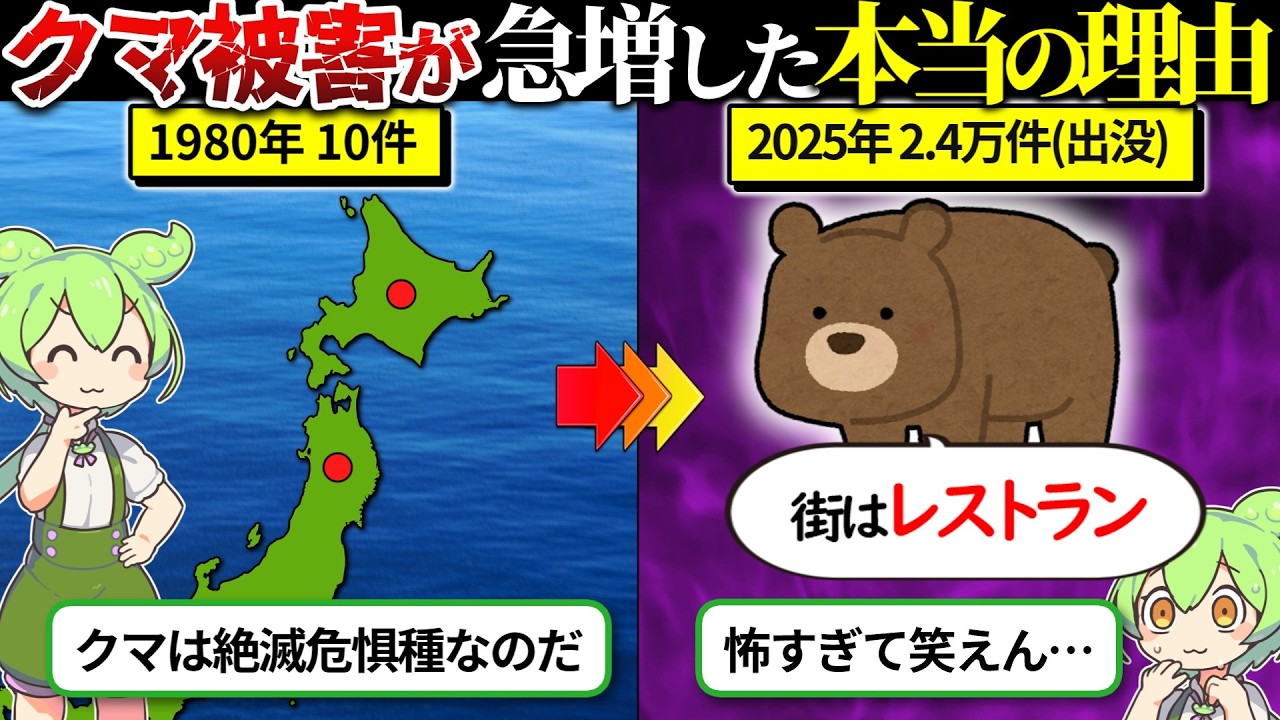 クマ被害が急増した本当の理由
