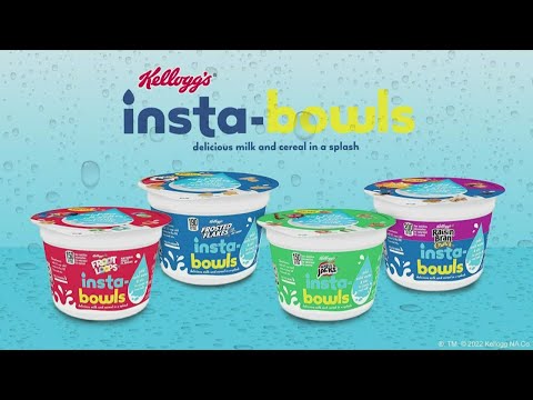 Water in your cereal? Check out Kellogg's new insta-bowls