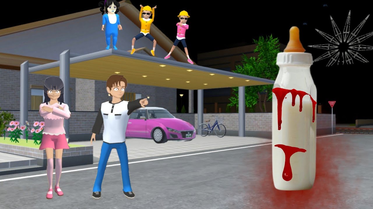 Yuta Mio Selamatkan Baby Celine Di Tangkap BOTOL BAYI BERLUMURAN DARAH 😱| Sakura School Simulator