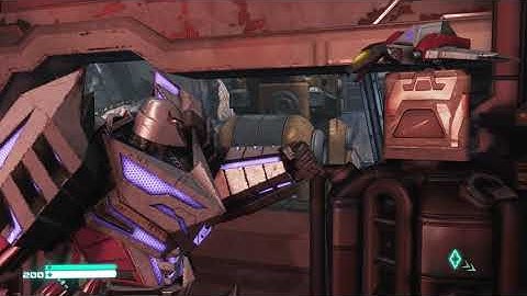 Soundwave and Megatron Petting Laserbeak HD (Fall of Cybertron)