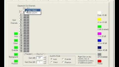 Lectrosonics DM Series - Lecnet2 Tutorial: Expansion Mixes
