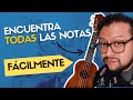 Cómo encontrar TODAS las notas en tu ukulele FÁCIL