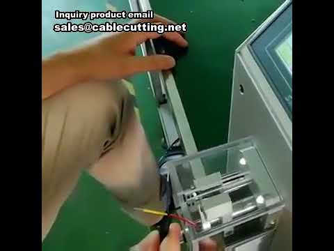 Automatic Coaxial Cable Stripping Machine | High-Speed Coax Wire Stripper