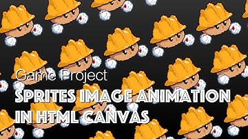 Apply Sprites animation in HTML Canvas
