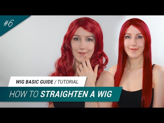 6 How to straighten a synthetic wig (4 Methods) | Jak Cosplay - YouTube