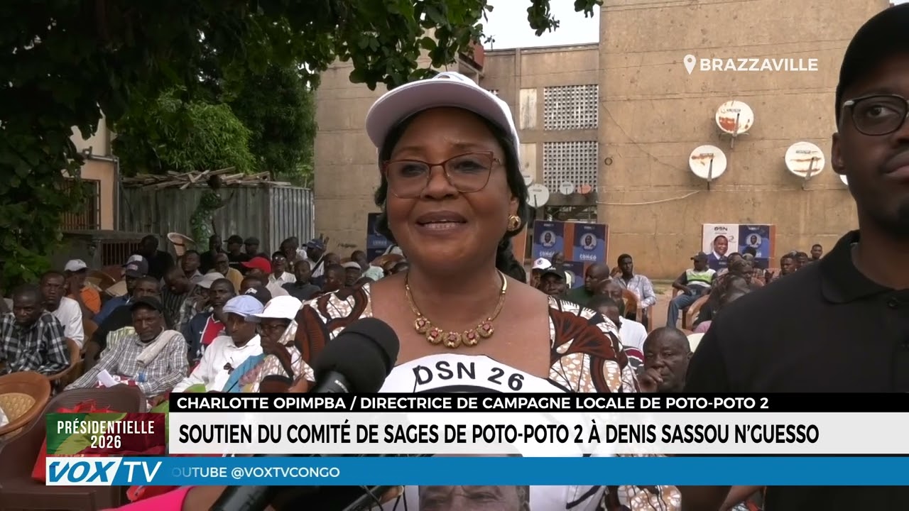 Soutien du comité de sages de Poto Poto 2 à Denis Sassou N’Guesso