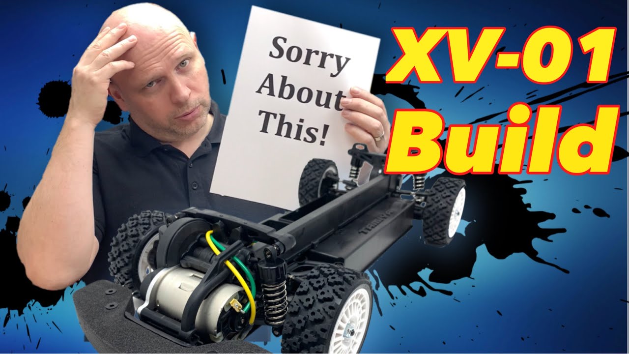 PLAN B IT IS THEN! Detailed Build Of A Tamiya XV-01 4WD Lancia Delta Integrale RC Car. Kit 58569