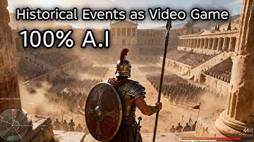 Wat als geschiedenis een videogame was? 9 epische veldslagen (FPS/TPS-stijl) | A.I. Video