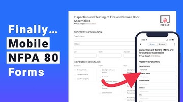 How To Fill Out The NFPA 80 Form On Your Mobile Device