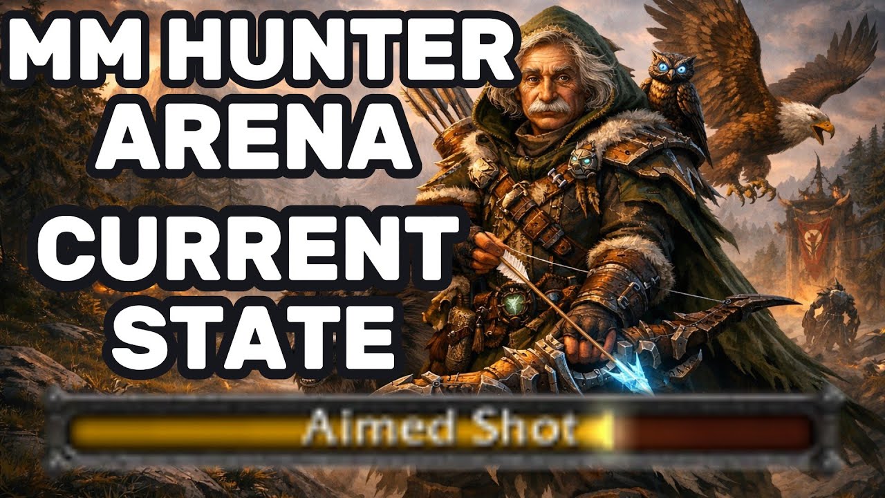 MM HUNT SPECIAL CLASS FOR SPECIAL PEOPLE / World of Warcraft the war within pvp arena