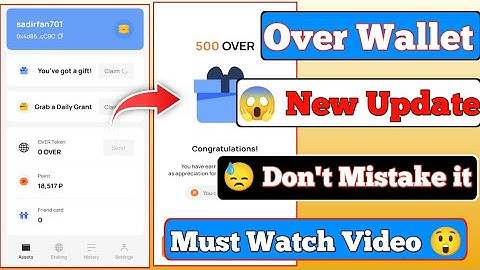 Over Protocol Claim 510 Coin Withdraw Over Wallet New Update Apps Update Full Details Video#listing