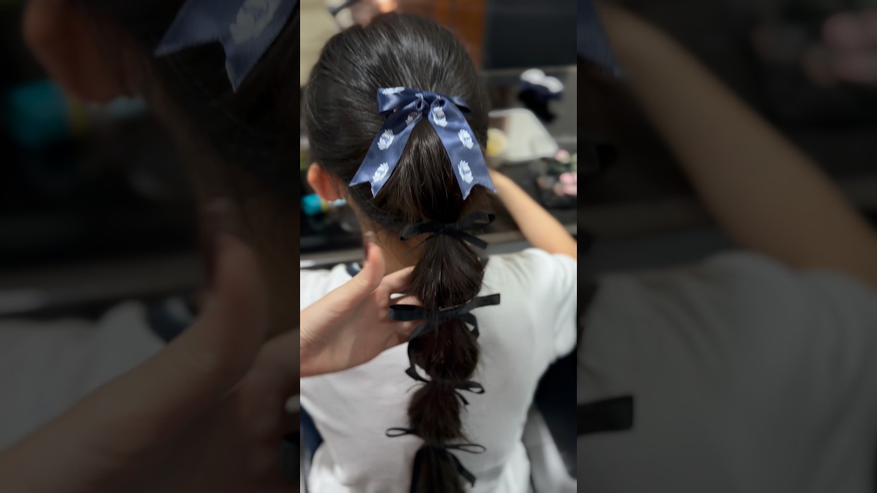Chrystal school hair style #chrystalxavierawinjaya #school #hairstyle yle
