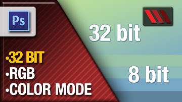 Adobe Photoshop CS6 - RGB 32 Bit vs 8 Bit (Tutorial by VOXLAB)