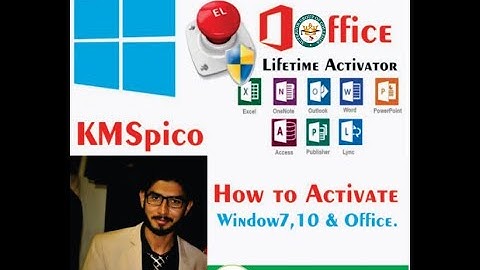 How to Activate Windows7 and 10 with KMSpico Activator 2020