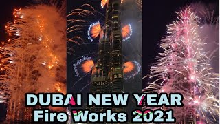 Burj khalifa fireworks 2021 | New year fireworks 2021