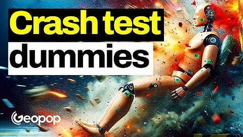Crash test dummies for cars cost up to 1 million euros: here