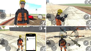 New Update NARUTO CHARACTER Cheat Code In Indian Bike Driving 3D🔥| Indian Bike Driving 3d New Update screenshot 2