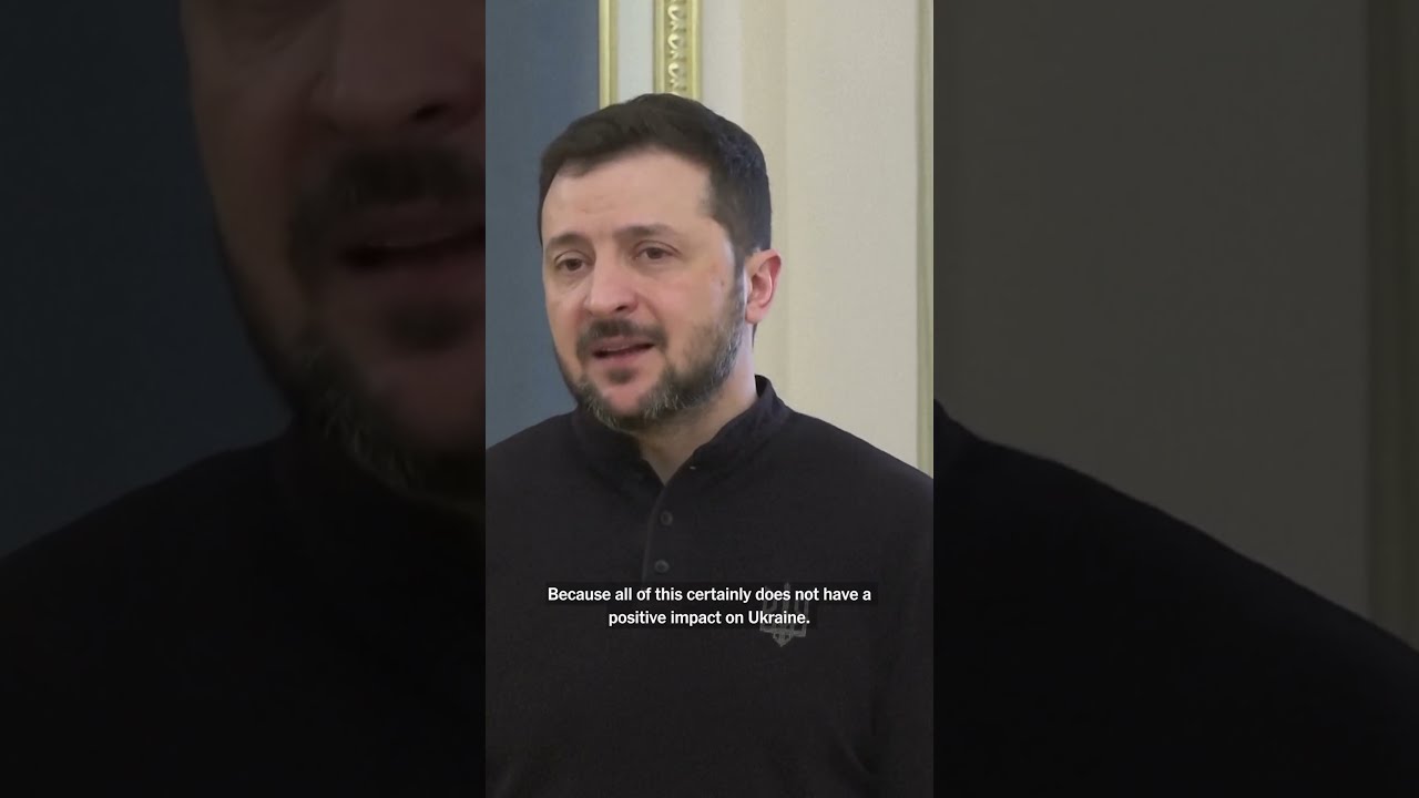 Zelensky Pushes Back On Trump Disinformation 