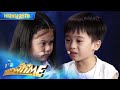 Argus and kelsey deliver an intense acting performance on showing bulilit  its showtime