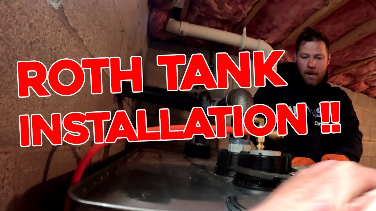 GRANBY OIL TANK REMOVAL with ROTH TANK INSTALLATION!!!