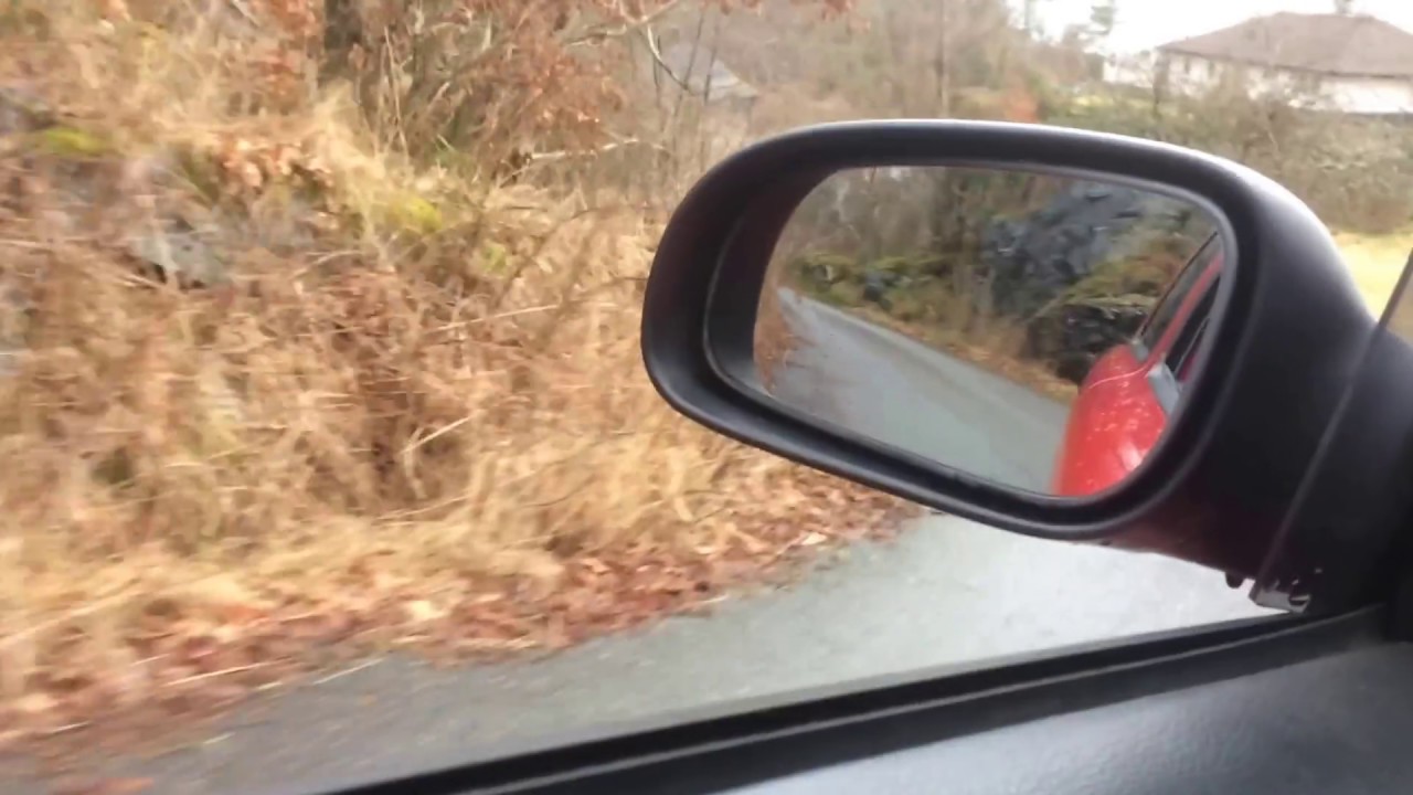 Volvo v70 2,5D accelerate and black smoke.