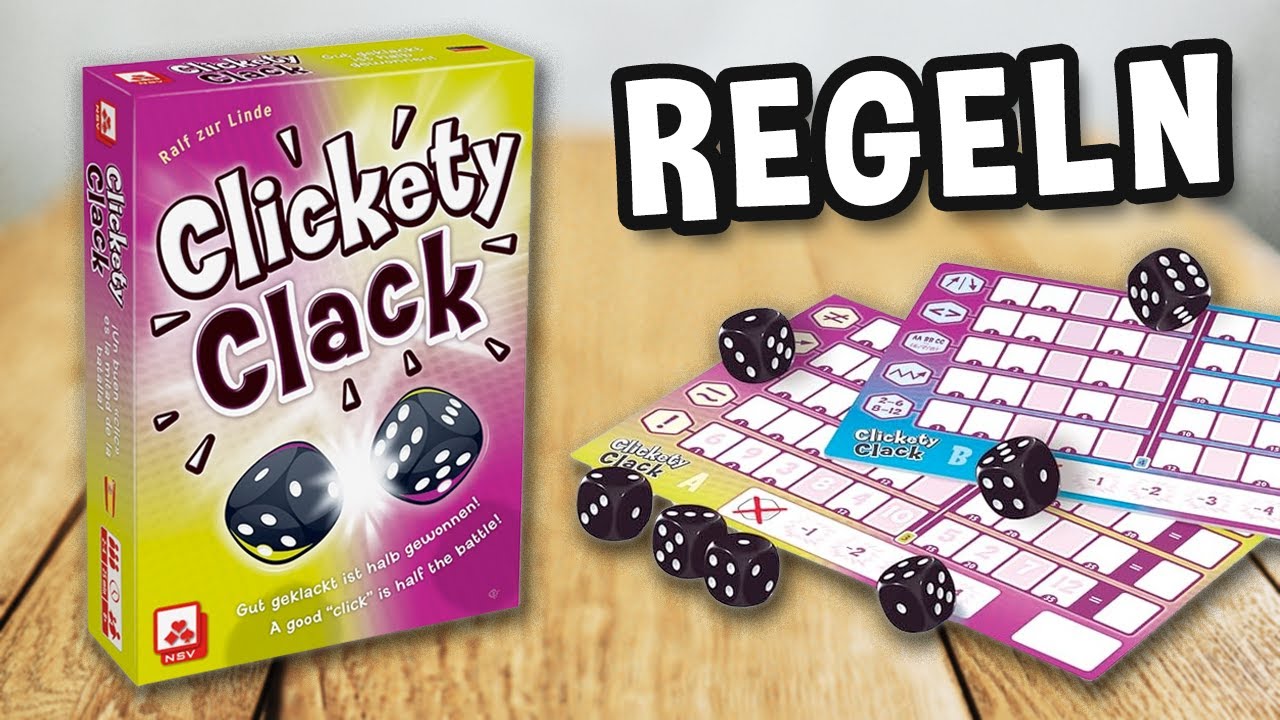 CLICKETY CLACK - Spielregeln TV (Spielanleitung Deutsch) - NSV