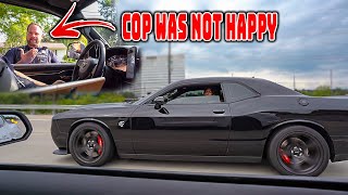 RACED A HELLCAT & GOT PULLED OVER BY POLICE!