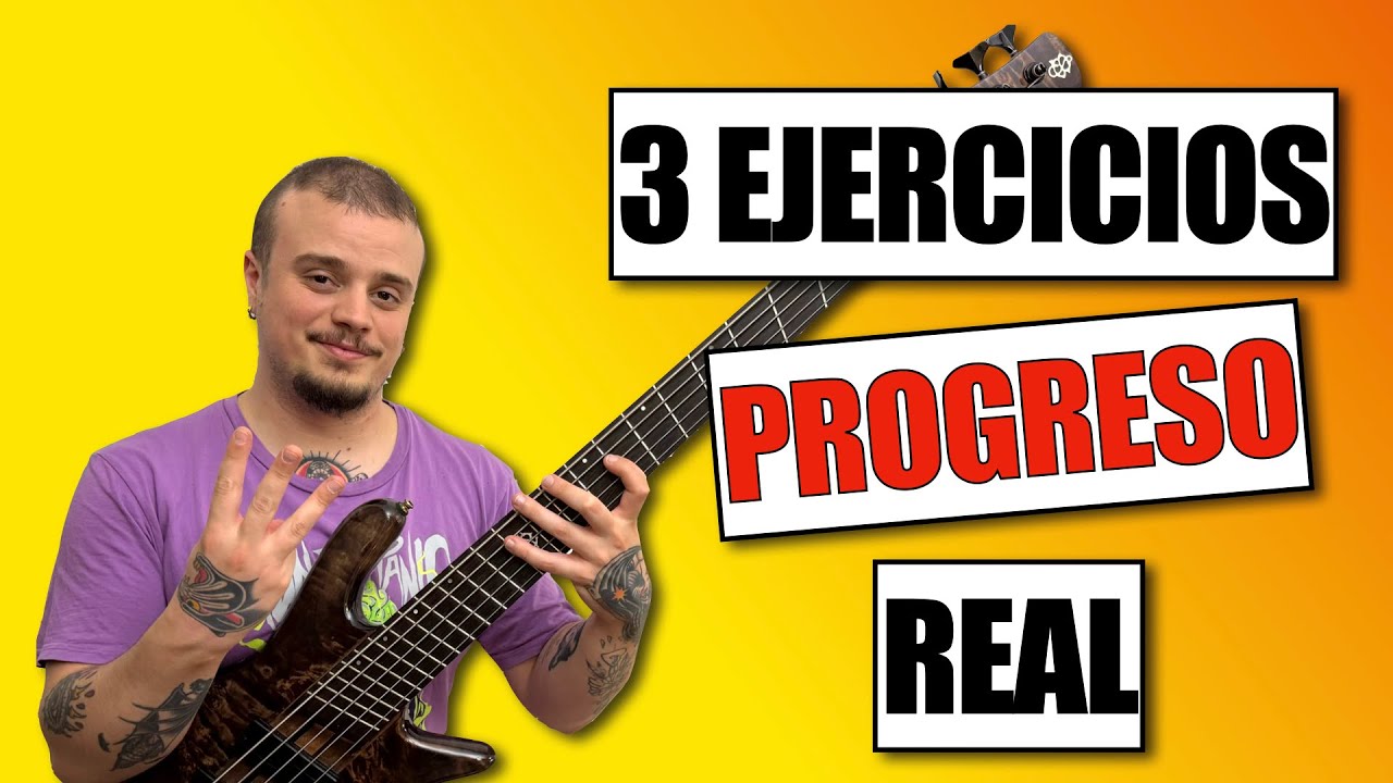 🎧 Mejora tu Oído con Estos 3 Patrones para Bajo eléctrico (Ear Training Real)